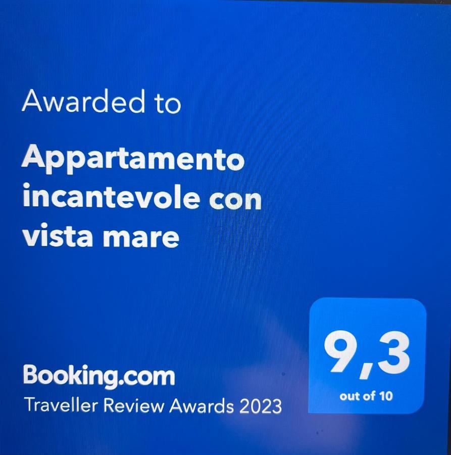 Appartamento Incantevole Con Vista Mare Buoncammino 外观 照片